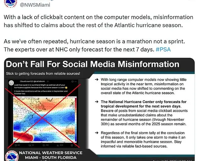 Viral Misinformation Claims Hurricane Season Has Ended; Experts and NWS Warn of Public Complacency
