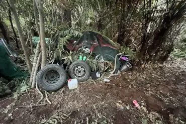 New Photos of Abandoned Campsite Where Phillips' Children Were Found Raise Questions About Fugitive's Survival