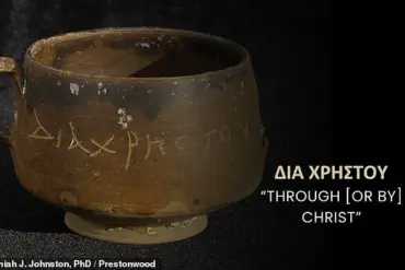 The 'Jesus Cup' Discovery Sparks Debate Over Early Christian History